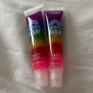 Magic Pink and Orange Lip Balm Gloss